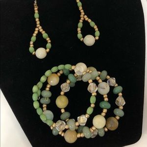 Handmade Bracelet & Earring Set